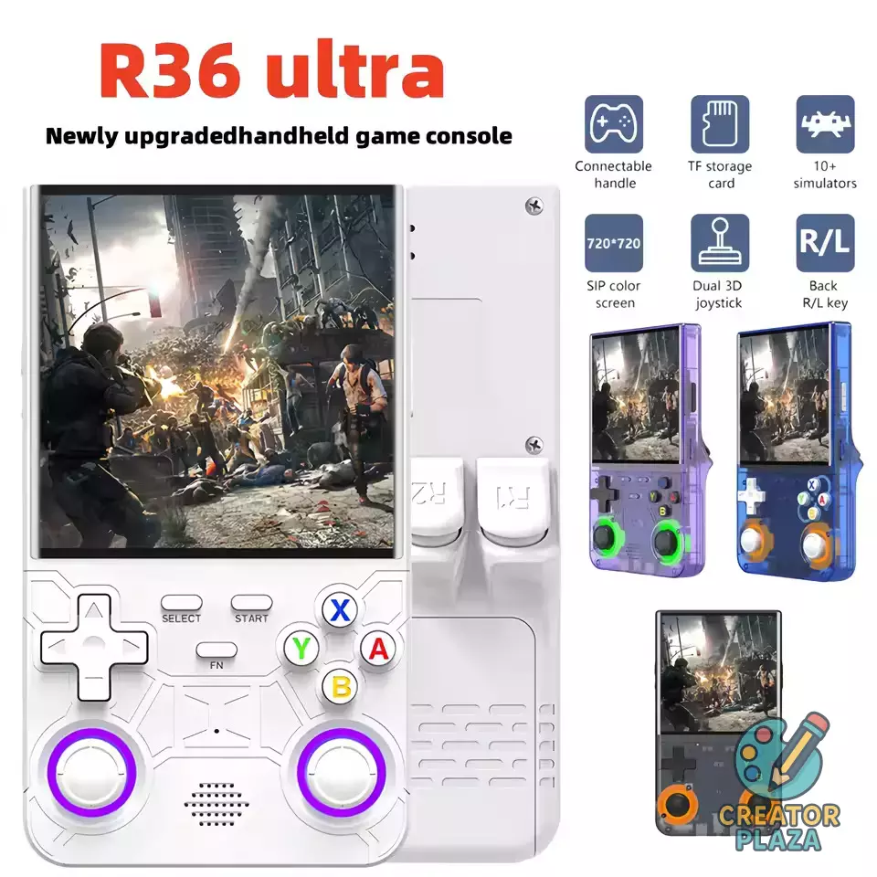 R36 Portable Retro Ultra Console 128G 20000+ Games